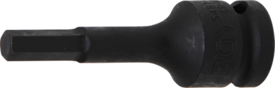 Hlavice zástrčné 1/2" imbus M5-M19, tvrzené (různé velikosti) - BGS 5481, Velikost: M5