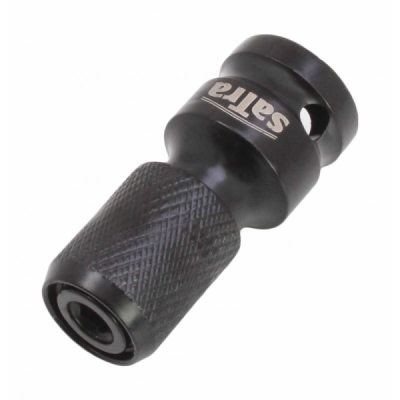 Rázový adaptér s aretací 1/2" na bity 1/4" - SATRA