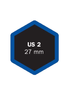 Univerzální opravná vložka US, šestihranná, různé velikosti - Ferdus, Varianta: US 11 24x35 mm. 1 ks
