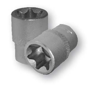 Nástrčné hlavice TORX E 3/8", různé rozměry - ASTA, Velikost: E11