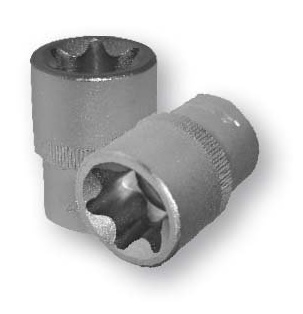Nástrčné hlavice TORX E 3/8", různé rozměry - ASTA, Velikost: E11