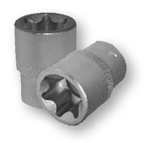 Nástrčné hlavice TORX E 3/8", různé rozměry - ASTA, Velikost: E11