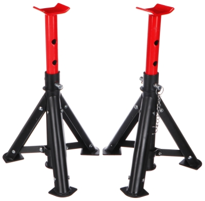 Podkládací stojánky - skládací podpěra pod auto 3 t, MECHANIC CAR STAND PRO, 2 ks - SIXTOL
