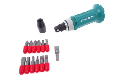 Úderový / rázový šroubovák s adaptérem 1/2" - JONNESWAY AG010138