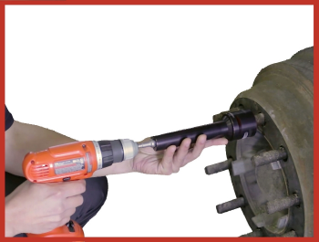 Nástavec pro čištění závitů šteftů kol 18-22 mm, s kartáčem 22 mm - Counteract SBCT22