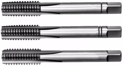 Závitníky sadové metrické NO, levý závit ČSN 22 3010, různé rozměry, 3 ks - Bučovice Tools, Velikost: 6x1 mm