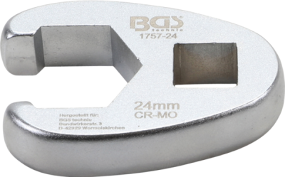 Klíče ploché otevřené 1/2", různé rozměry - BGS technic, Velikost: 24 mm