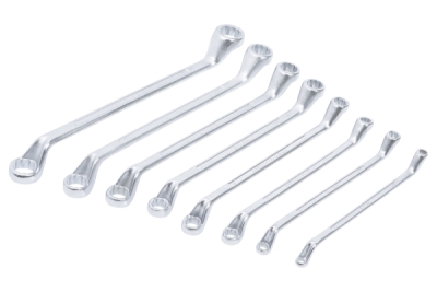 Klíče očkové „trháky", vel. 6-22 mm, sada 8 ks v obalu - BGS 1209