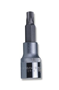 Zástrčné hlavice Torx, 1/4", velikosti T6-T40, délka 37 mm - JONNESWAY, Velikost: T15