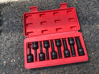 Sada zástrčných úderových hlavic XZN, 1/2", M4 - M16, 9 kusů - QUATROS QS50010