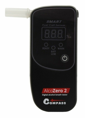 Alkohol tester AlcoZero2, elektrochemický senzor, v kufříku - COMPASS