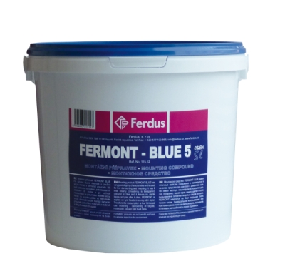 Montážní přípravek FERMONT BLUE, modrý, různé objemy - Ferdus, Objem: 3 L