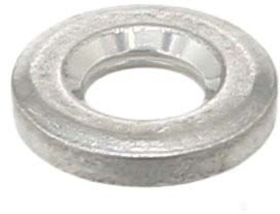 Těsnění pod vstřikovače diesel common rail, měděné, různé rozměry, Velikost: 7.1x15x1.56 mm