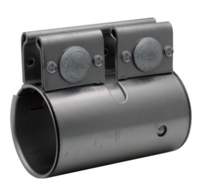 Spony výfuku dvojité trubkové, různé průměry - Kunzer, Průměr: 65 mm