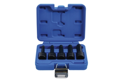 Vytahováky poškozených imbusových šroubů, vel. 8-16 mm, sada 5 ks - BGS 5261