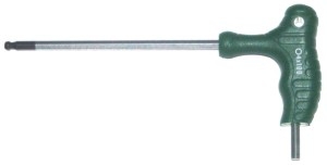 Zástrčné klíče Imbus s kuličkou a T rukojetí, různé velikosti - JONNESWAY, Velikost: 3x100 mm