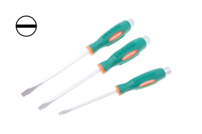 Úderové šroubováky ploché, různé rozměry - JONNESWAY, Velikost: 6.5x125 mm