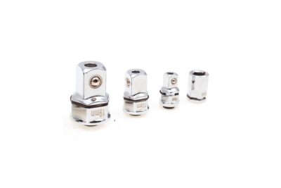 Adaptéry pro ráčnové klíče, čtyřhrany 1/4", 3/8", 1/2" a bity, 4 ks - JONNESWAY W45316S-AD