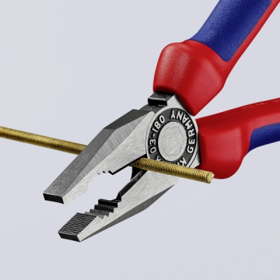 Kleště kombinované 180, potah PVC - KNIPEX 0302180