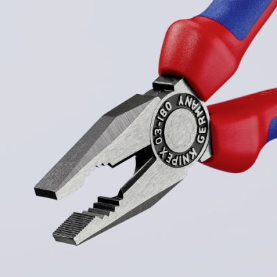 Kleště kombinované 180, potah PVC - KNIPEX 0302180