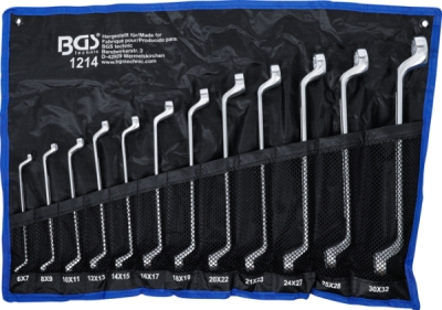 Klíče očkové „trháky", vel. 6-32 mm, sada 12 ks v obalu - BGS 1214