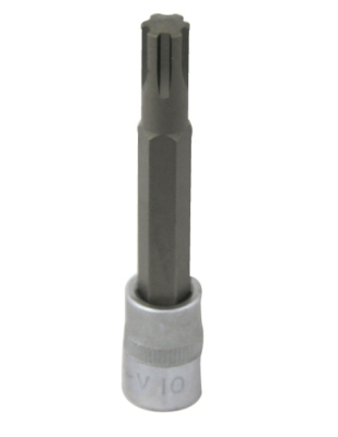 Zástrčná hlavice RIBE, 1/2", velikost M13, délka 100 mm - JONNESWAY S63H4313, Velikost: M12