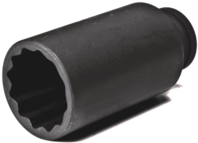 Nástrčná hlavice úderová, 1/2", 32 mm, prodloužená, 12hranná - QUATROS QS54360