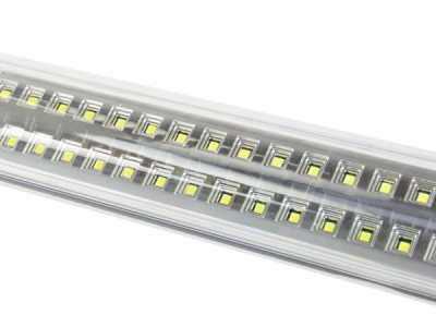 Montážní lampa LED 120 SMD, nabíjecí, s nastavitelným držákem, háčky a magnety