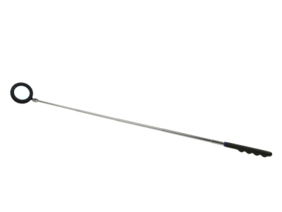 Inspekční zrcátko teleskopické 280-870 mm, kulaté s LED osvetlením