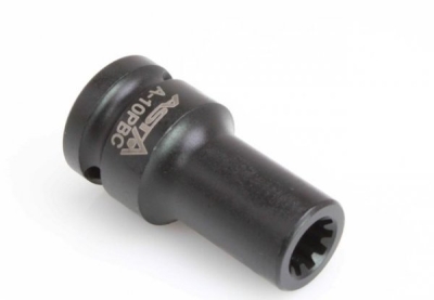 Klíč - nástrčná hlavice 1/2" 11,5 mm 10hranná, na brzdy PORSCHE - ASTA