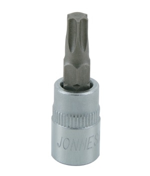 Zástrčné hlavice TORX 3/8", 6hranné, délka 48 mm, různé rozměry - JONNESWAY, Velikost: T20