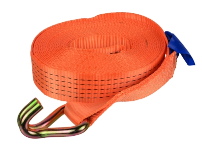 Upínací pásy s hákem 5 tun, 50 mm, různé délky, bez ráčny, Délka: 6 m