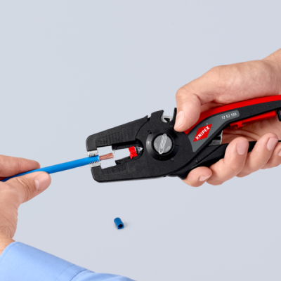 Kleště odizolovací, automatické, rozsah 0,08-16,0 mm2 - KNIPEX 12 52 195