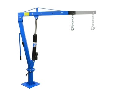 Dílenský jeřáb hydraulický 1 t, otočný skládací