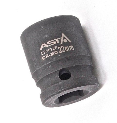Hlavice nástrčné úderové 1/2", 12hranné, různé rozměry - ASTA, Velikost: 32 mm