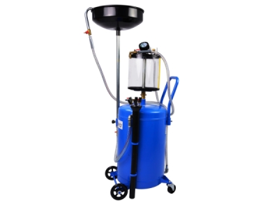 Pojizdná olejová jímka s odsávačkou 80L a odměrným válcem