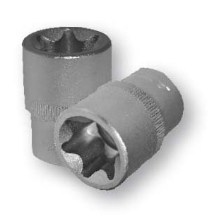 Nástrčné hlavice TORX E 3/8", různé rozměry - ASTA, Velikost: E11