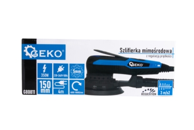 Oscilační excentrická bruska, 150 mm, brushless motor