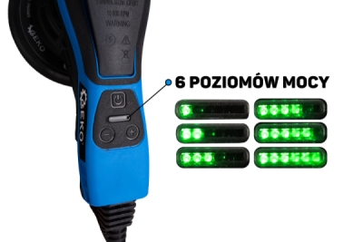 Oscilační excentrická bruska, 150 mm, brushless motor