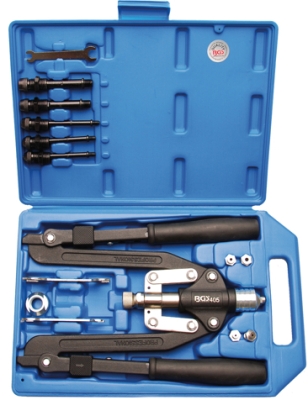 Kleště nýtovací pro trhací (3,2-6,4mm) a maticové (M4-M10) nýty - BGS 405