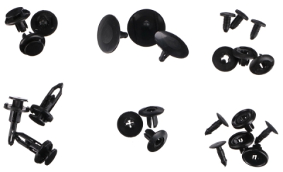 Sada spon, příchytek a kolíků pro čalounění vozidel MECHNIC TRIM CLIP SET, 700 ks - SIXTOL