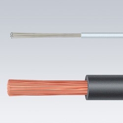 Odizolovací kleště samonastavitelné 180 mm, pro průřez 0,2-6,0 mm2 - KNIPEX 12 62 180