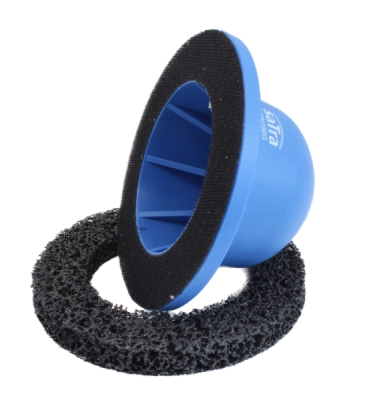 Kartáč houbový 150 mm, na čištění nábojů kol a brzdových bubnů, 1/2" - SATRA
