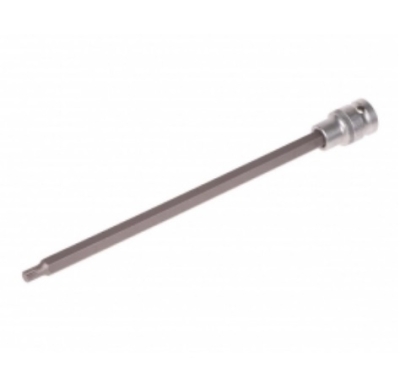 Zástrčné hlavice XZN (Spline), 1/2", prodloužené - 250 mm, různé velikosti - QUATROS, Velikost: M8