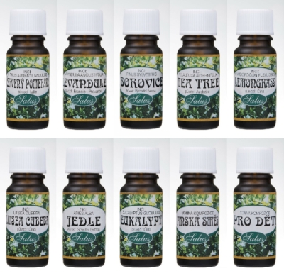 Esenciální oleje, různé vůně, 10 ml - SALOOS, Vůně: litsea cubeba