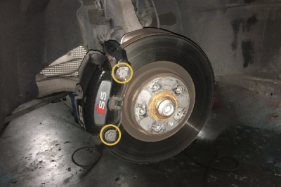 Nástrčná hlavice - klíč 1/2", 22 mm 7hran, na brzdy Audi S5 a Q5 - QUATROS QS70022