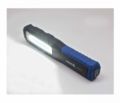Dílenská montážní lampa, COB LED, 800 lm, nabíjecí, s magnety a háčky - ASTA