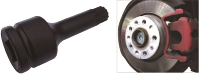 Úderový klíč XZN M18×105 mm, 3/4", na náboje zadní nápravy VW, Audi - JONNESWAY AN010202