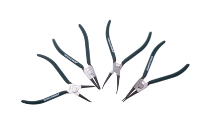 Sada kleští seger 180 mm, vnějších a vnitřních, 4 kusy, v kazetě - JONNESWAY AG010002SP