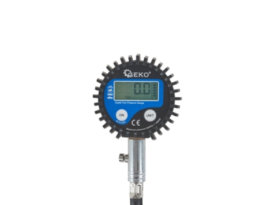 Měřič tlaku - manometr, digitální, 0-13,8 bar, citlivost 0,01 bar, s hadicí 30 cm